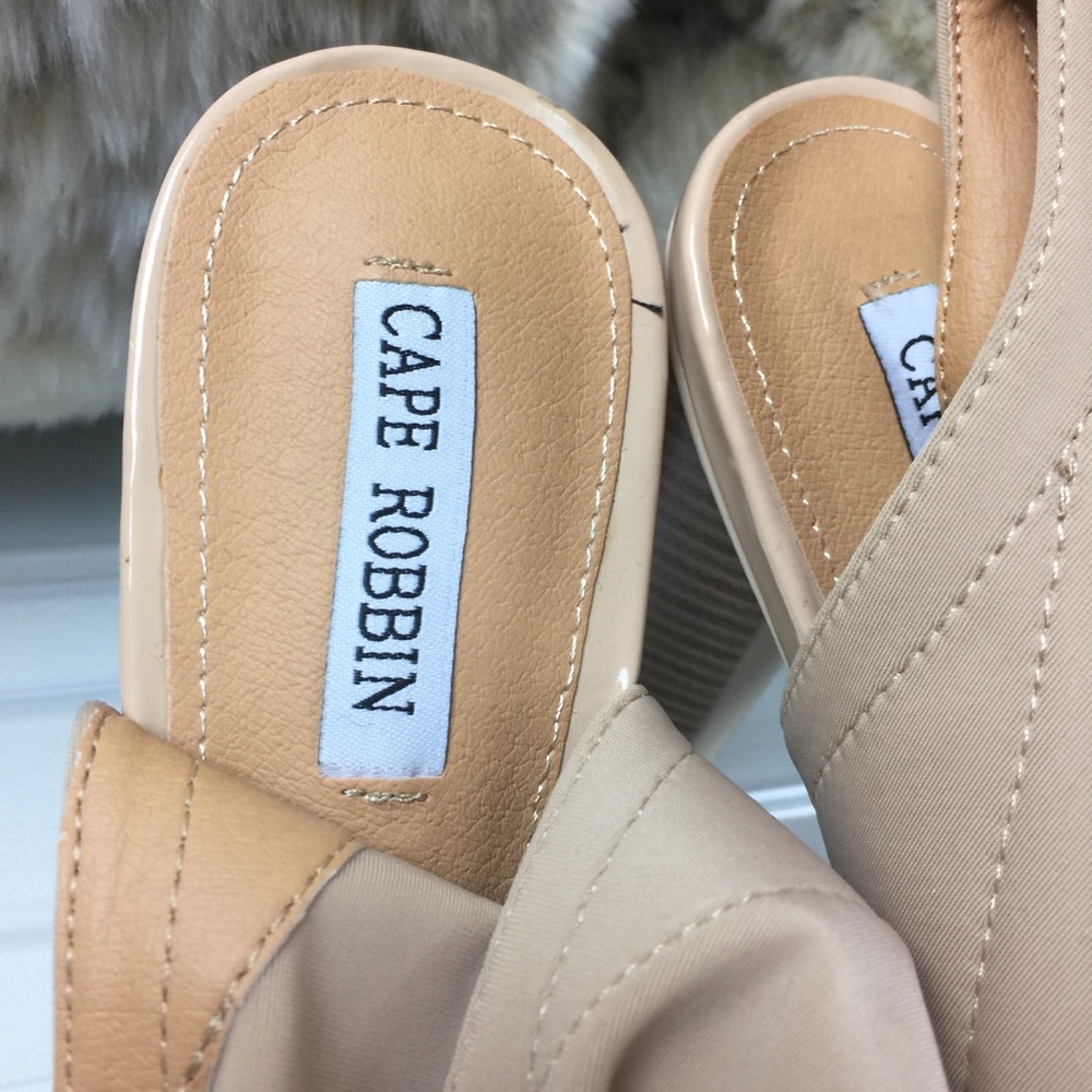 NUDE TRENDY PEEP TOE SEXY HIGH HEEL BOOTIES - Picture 6 of 7